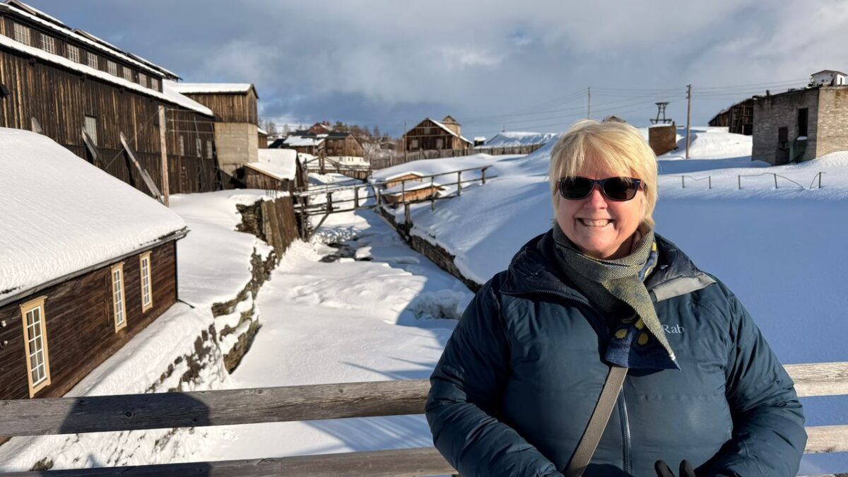 Louise Say in Røros - Photo: Solveig Sigmond Ræstad