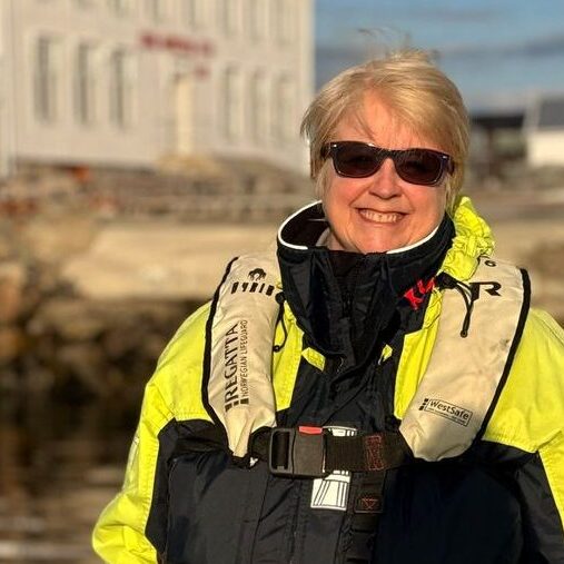 Louise V. Say at Titran - Photo: Solveig Sigmond Ræstad