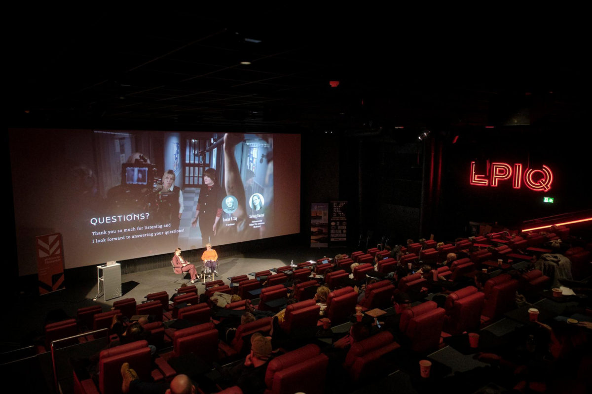 Masterclass with Louise Say - Photo: Hallvar Bugge Johnsen Midgard Film Commission